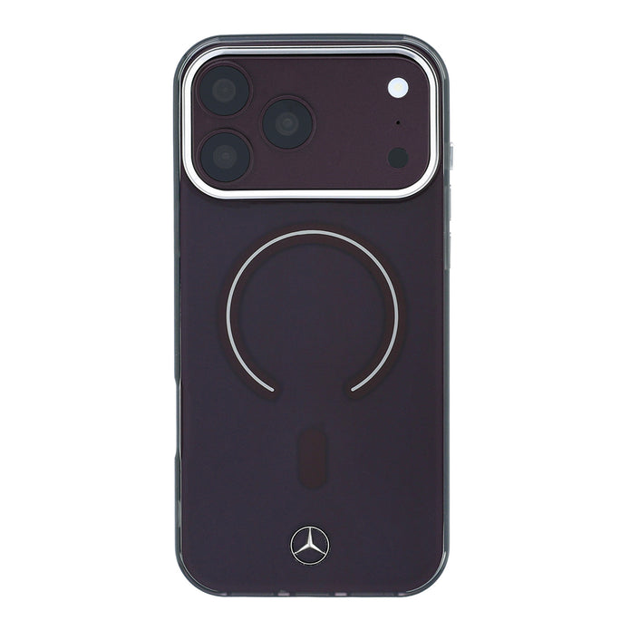 Mercedes Benz iPhone 18 Pro Max Saydam Yüzey 3D Metal Logolu MagSafe Uyumlu Kılıf – Fotoğraf 3