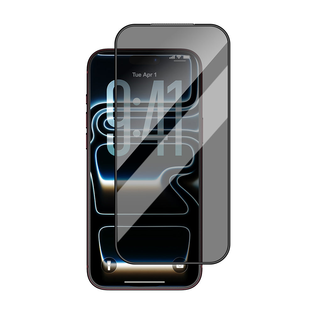 iPhone 18 Pro Max GT-028 iPrivacy 2.5D Temperli Cam Ekran Koruyucu – Fotoğraf 1