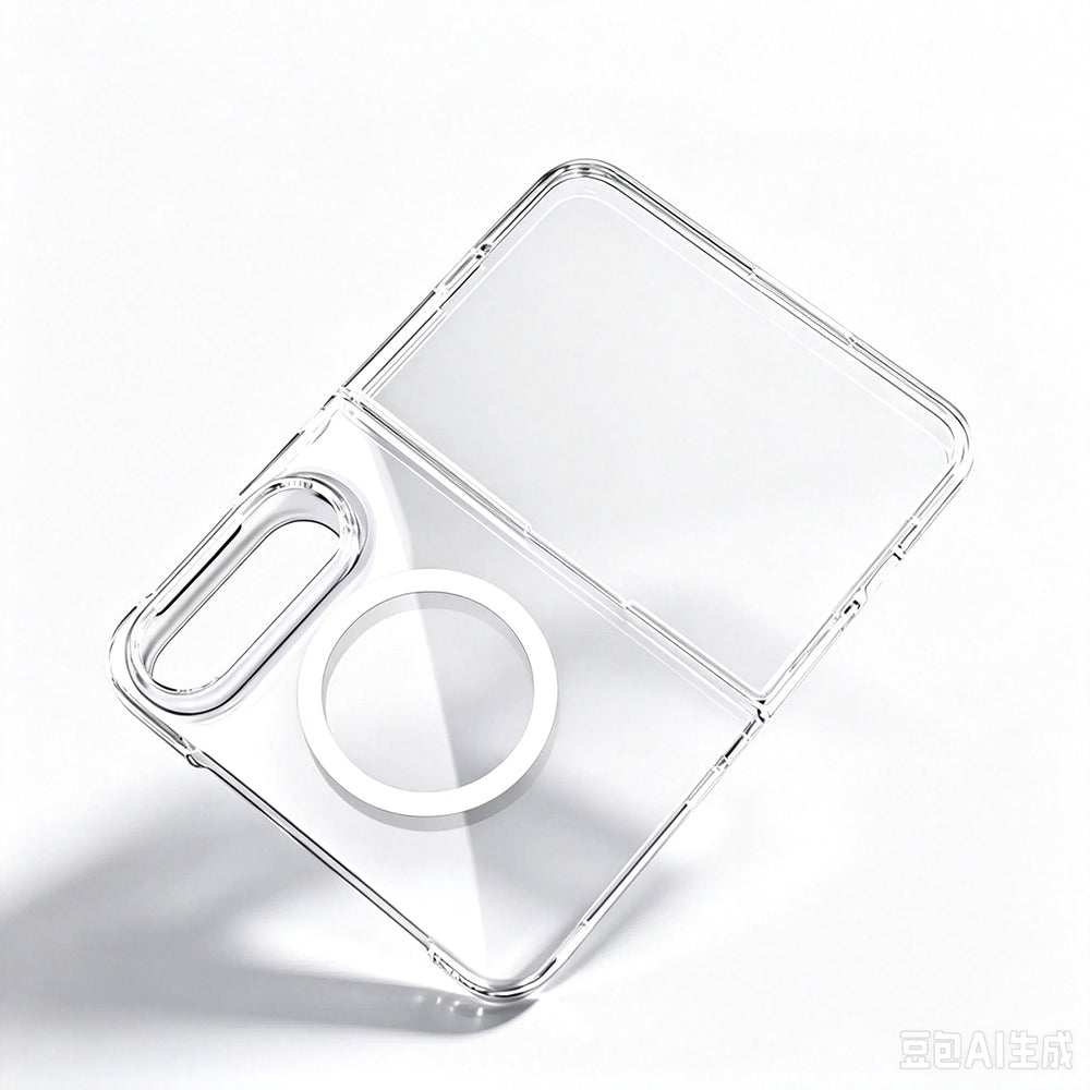 iPhone Duo Sararmayan Şeffaf Magsafe Uyumlu Kılıf