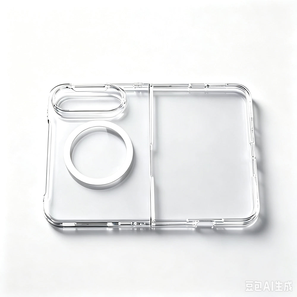 iPhone Duo Sararmayan Şeffaf Magsafe Uyumlu Kılıf