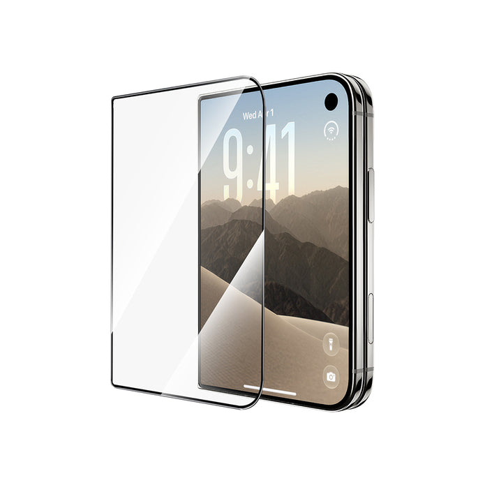 GT-009 iPhone Duo Polimer Oleofobik 9H Temperli Cam Ekran Koruyucu – Fotoğraf 3