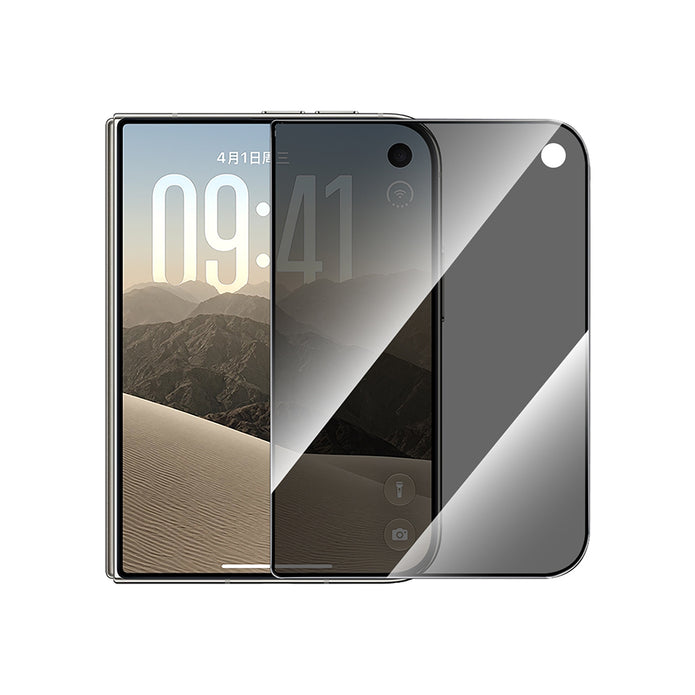 GT-034 Glass Ultra 3D 26° Hayalet iPhone Duo Ekran Koruyucu Uygulama Aparatlı – Fotoğraf 1