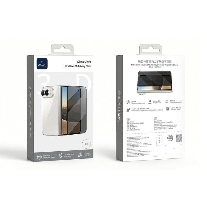 GT-034 Glass Ultra 3D 26° Hayalet iPhone Duo Ekran Koruyucu Uygulama Aparatlı – Fotoğraf 6