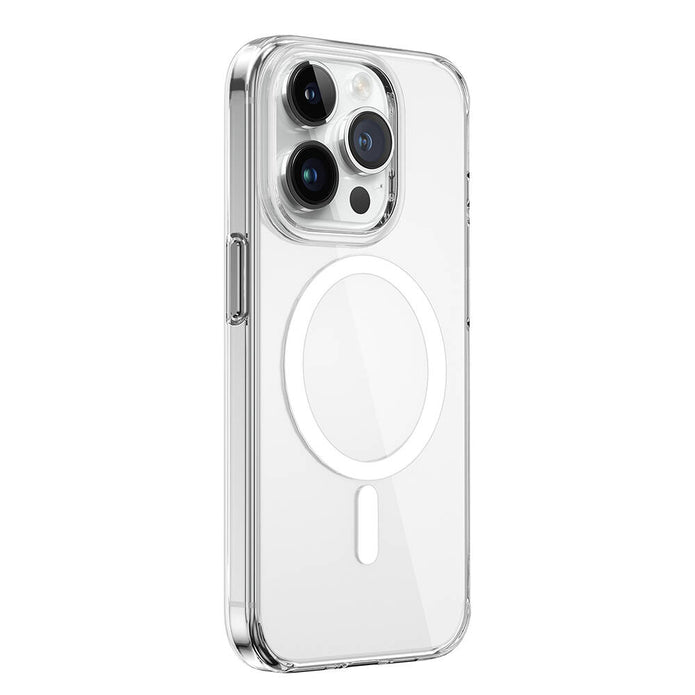 BC-022 iPhone 15 Pro Magsafe Uyumlu Şeffaf Kılıf – Fotoğraf 3