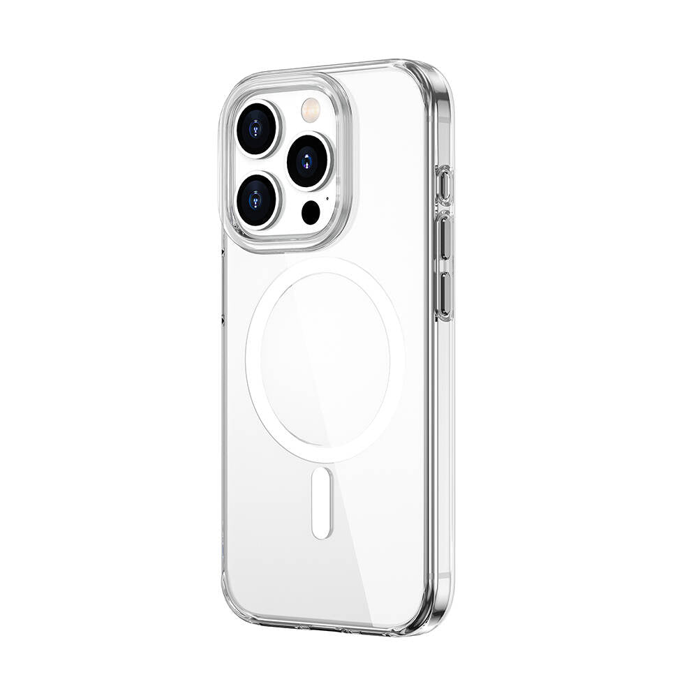 BC-022 iPhone 15 Pro Magsafe Uyumlu Şeffaf Kılıf – Fotoğraf 4