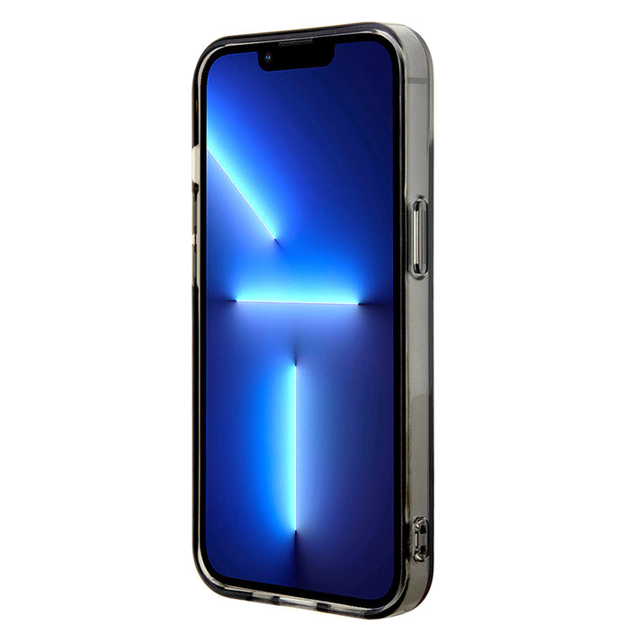 BMW iPhone 15 Yarı Şeffaf M Tasarımlı Çizgili Kılıf – Fotoğraf 5