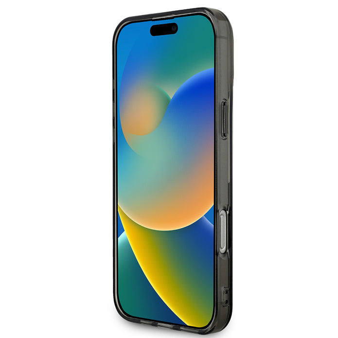 BMW iPhone 16 Pro Max Yarı Şeffaf M Tasarımlı Çizgili Kılıf – Fotoğraf 5
