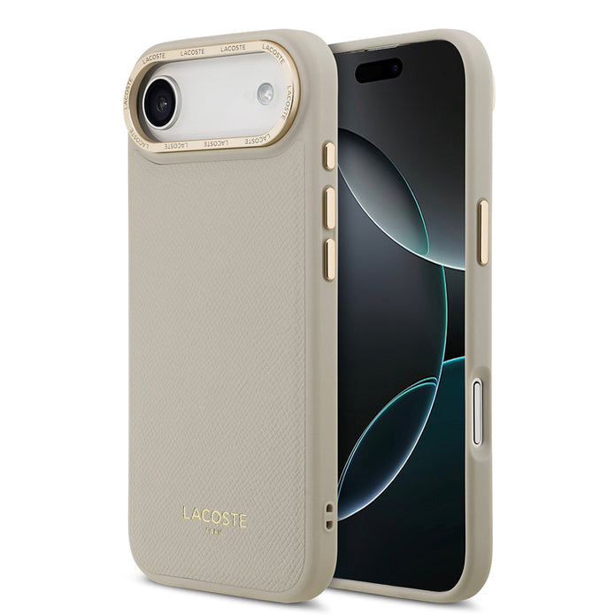 Lacoste iPhone 17 Air Champs Elysees PU Deri MagSafe Uyumlu Kılıf – Fotoğraf 6