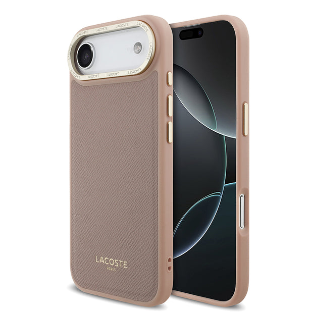 Lacoste iPhone 17 Air Champs Elysees PU Deri MagSafe Uyumlu Kılıf – Fotoğraf 11