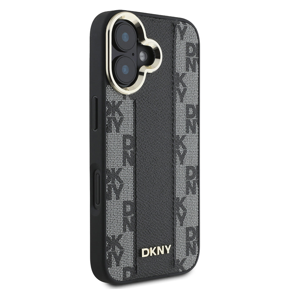 DKNY iPhone 16 Plus Checkered Pattern MagSafe Uyumlu Kılıf – Fotoğraf 4
