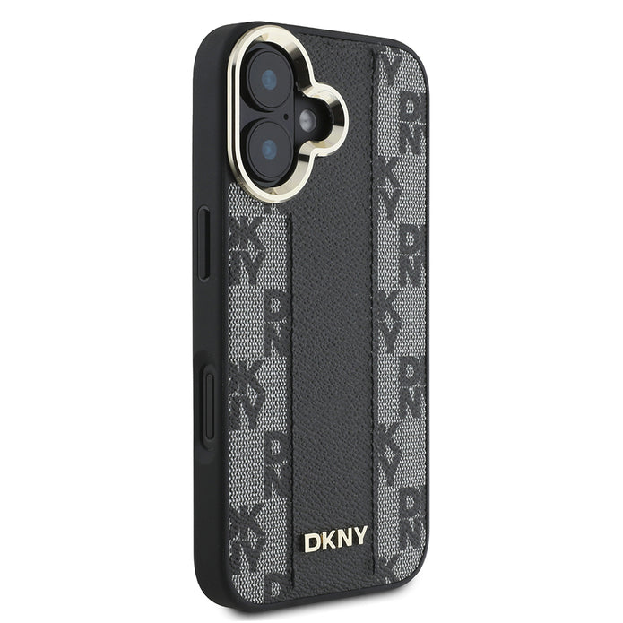 DKNY iPhone 16 Plus Checkered Pattern MagSafe Uyumlu Kılıf – Fotoğraf 4