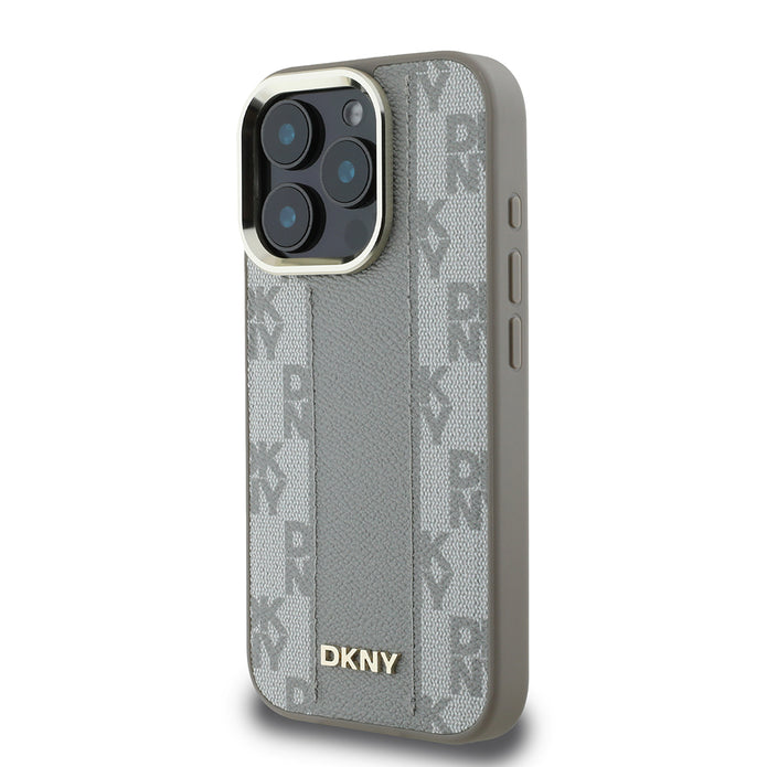 DKNY iPhone 16 Pro Checkered Pattern MagSafe Uyumlu Kılıf – Fotoğraf 4