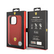 Ferrari iPhone 14 Pro Max Delikli Deri Kılıf – Fotoğraf 6