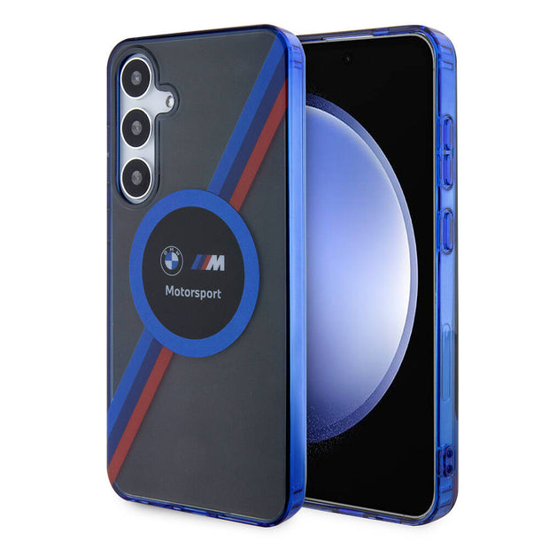 BMW Galaxy S24 Motorsport Circle M Şeritli Kılıf – Fotoğraf 1