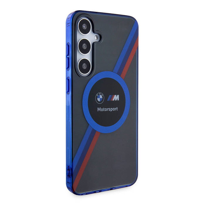 BMW Galaxy S24 Motorsport Circle M Şeritli Kılıf – Fotoğraf 4