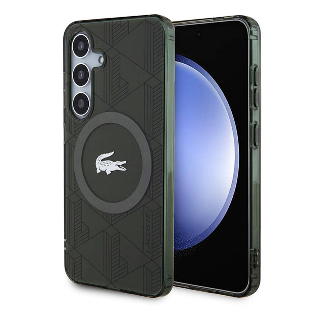 Lacoste Galaxy S24 Blend Monogram Çift Katmanlı MagSafe Uyumlu Kılıf – Fotoğraf 7