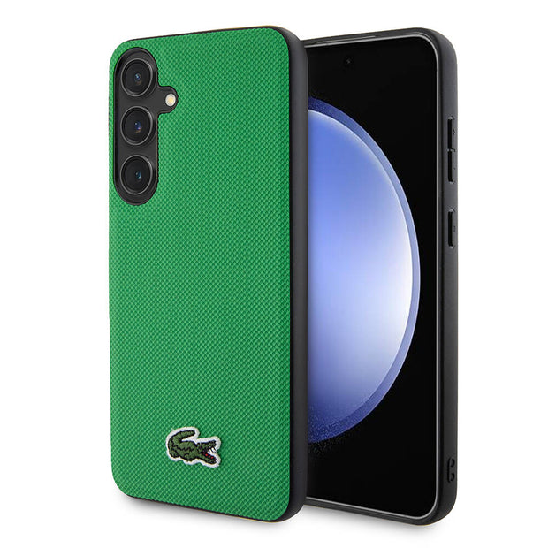 Lacoste Galaxy S24 PU Pike Timsah Logolu Kılıf – Fotoğraf 7