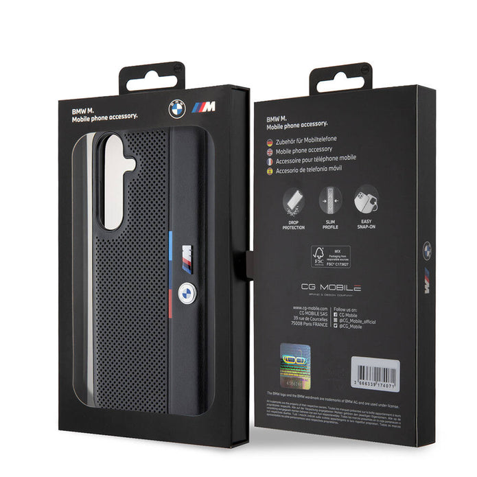 BMW Galaxy S24 Plus Detail Line Delikli M Şeritli Kılıf – Fotoğraf 4