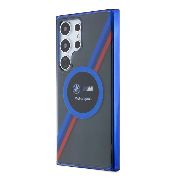 BMW Galaxy S24 Ultra Motorsport Circle M Şeritli Kılıf – Fotoğraf 2