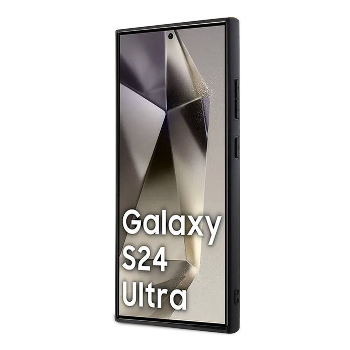 BMW Galaxy S24 Ultra M Şeritli Delikli Deri MagSafe Uyumlu Kılıf – Fotoğraf 4