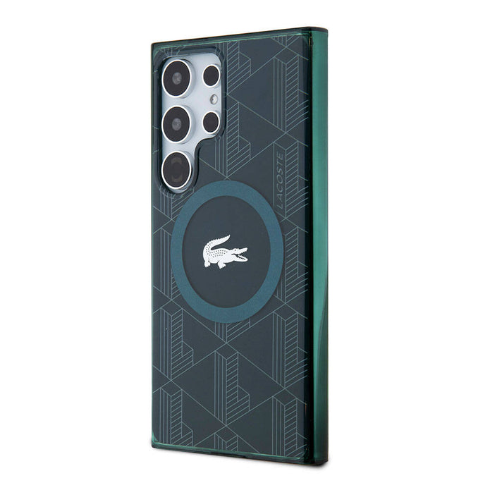 Lacoste Galaxy S24 Ultra Blend Monogram Çift Katmanlı MagSafe Uyumlu Kılıf – Fotoğraf 14