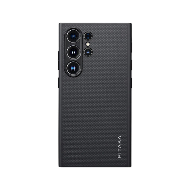 Pitaka Galaxy S24 Ultra PinButton 3 Fonksiyon Butonlu Aramid Fiber MagSafe Uyumlu Kılıf – Fotoğraf 2