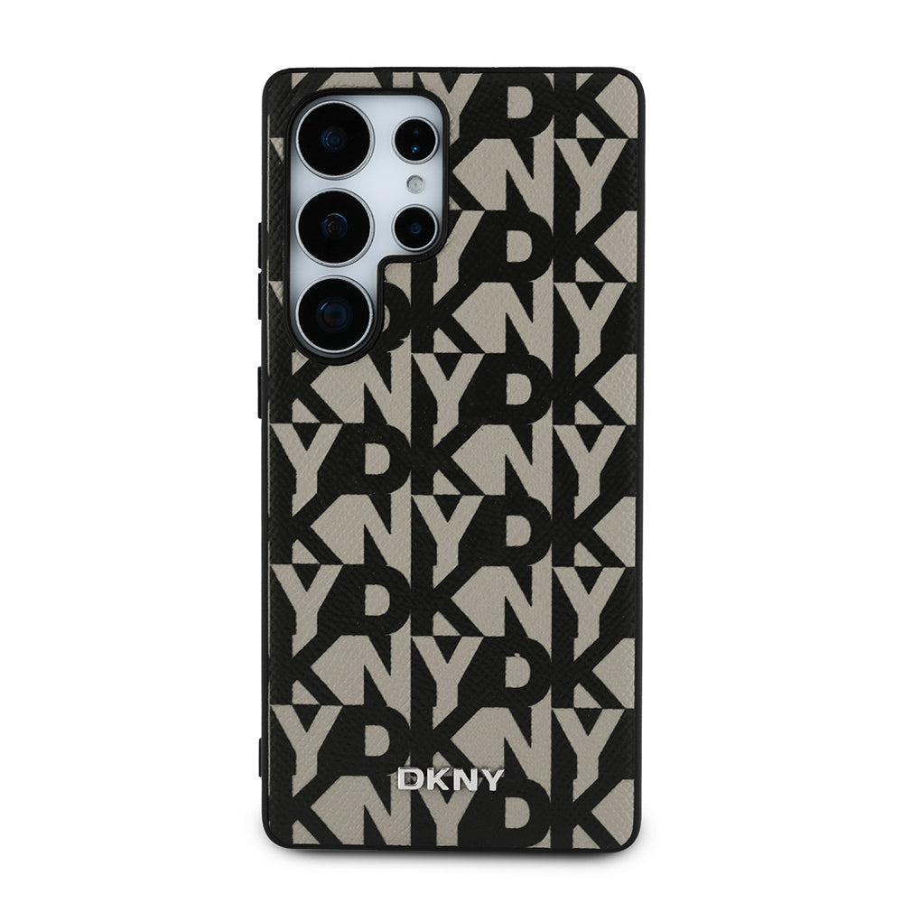 DKNY Galaxy S25 Ultra Grid Pattern 3D MagSafe Uyumlu Kılıf – Fotoğraf 3