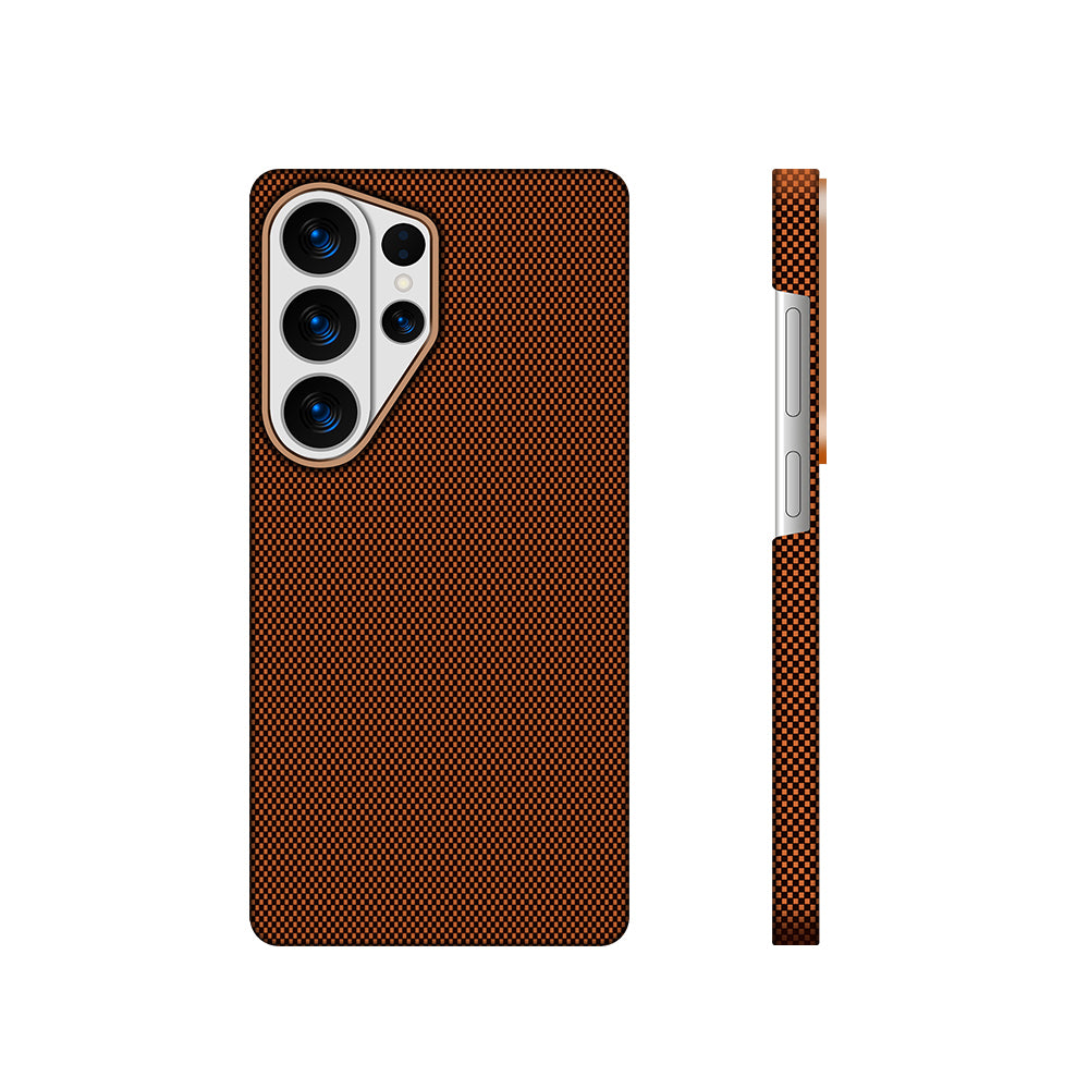 Zore Paris Galaxy S26 Ultra Zerre 400D Aramid Desenli Sert PC MagSafe Uyumlu Kılıf – Fotoğraf 6