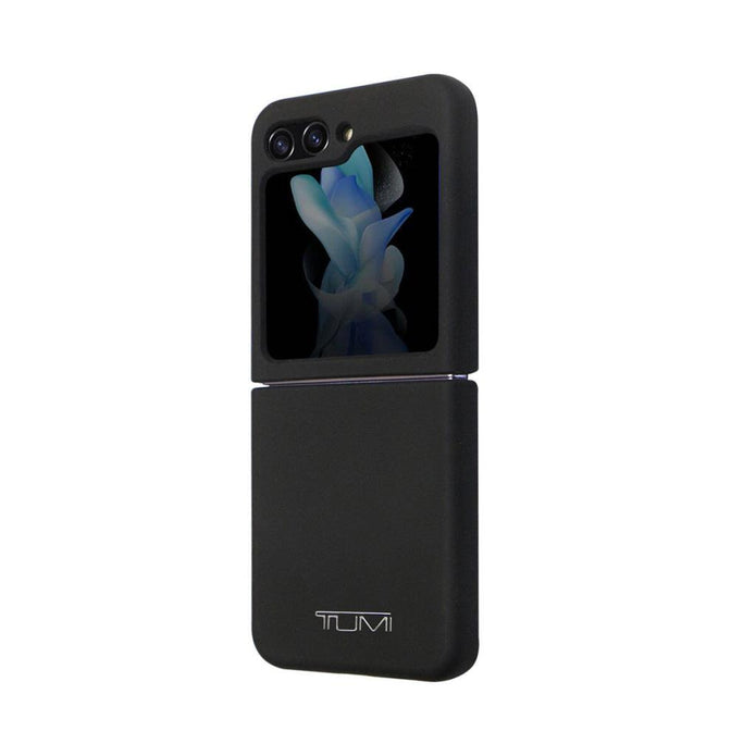 TUMI Galaxy Z Flip 5 Liquid Silikon Metal Logolu Kılıf – Fotoğraf 6