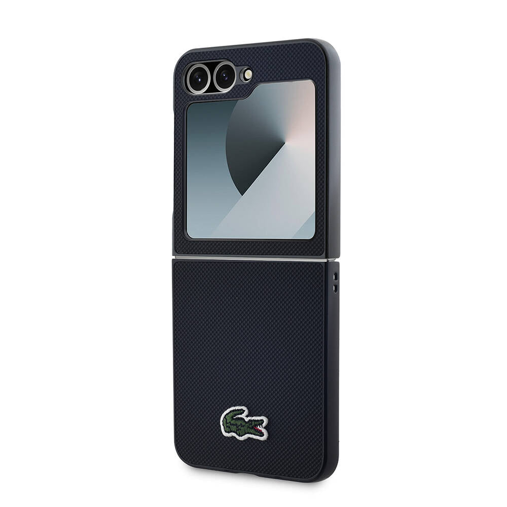 Lacoste Galaxy Z Flip 6 Pike Timsah Logolu MagSafe Uyumlu Kılıf – Fotoğraf 14