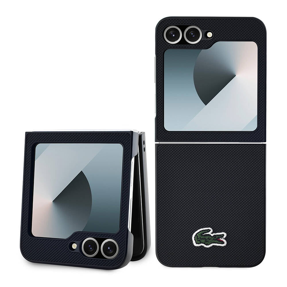 Lacoste Galaxy Z Flip 6 Pike Timsah Logolu MagSafe Uyumlu Kılıf – Fotoğraf 9