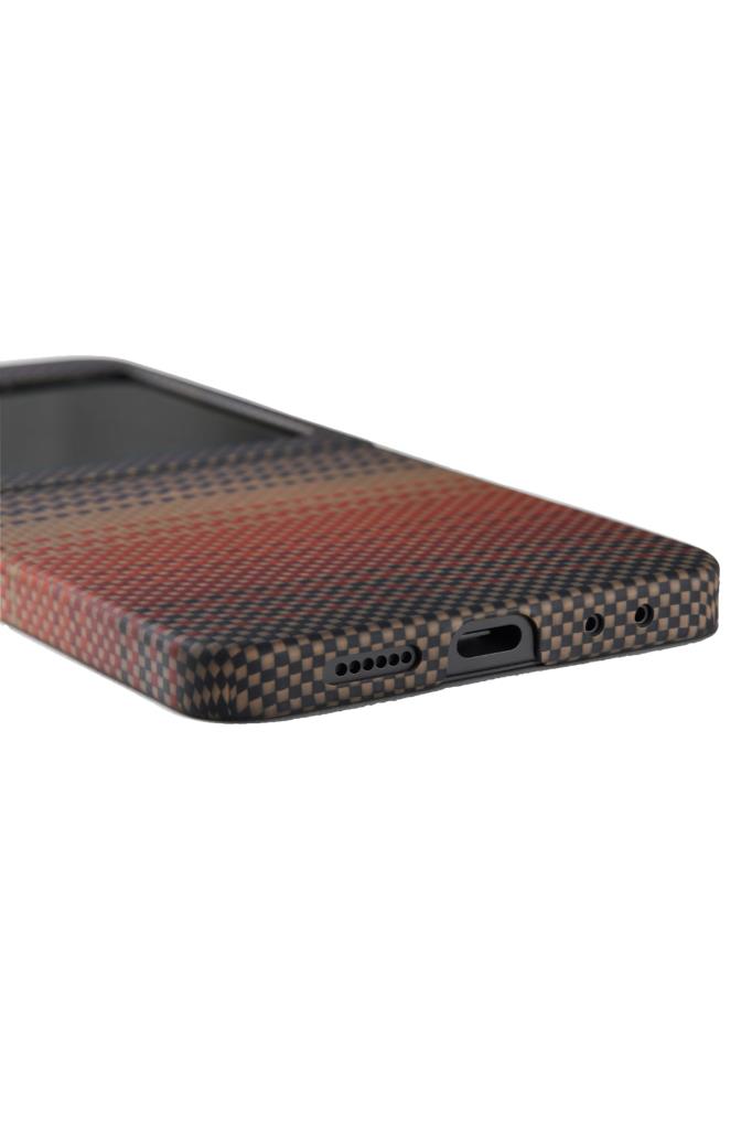 Pitaka Galaxy Z Flip 7 Aramid Fiber MagSafe Uyumlu Kılıf – Fotoğraf 4