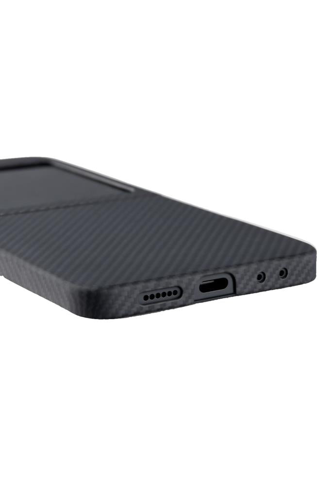 Pitaka Galaxy Z Flip Karbon MagSafe Uyumlu Kılıf – Fotoğraf 4