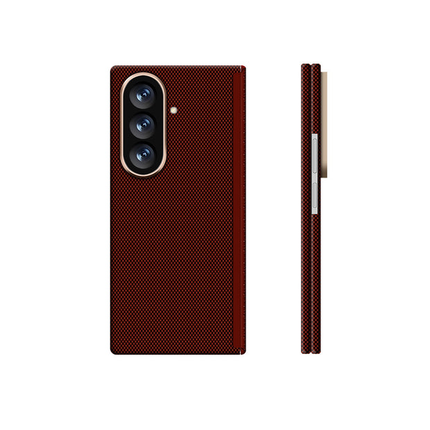Zore Paris Galaxy Z Fold 8 Ultra Zerre 400D Aramid Desenli Sert PC MagSafe Uyumlu Kılıf – Fotoğraf 8