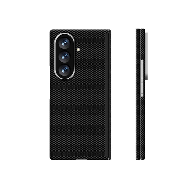 Zore Paris Galaxy Z Fold 8 Ultra Zerre 400D Aramid Desenli Sert PC MagSafe Uyumlu Kılıf – Fotoğraf 1