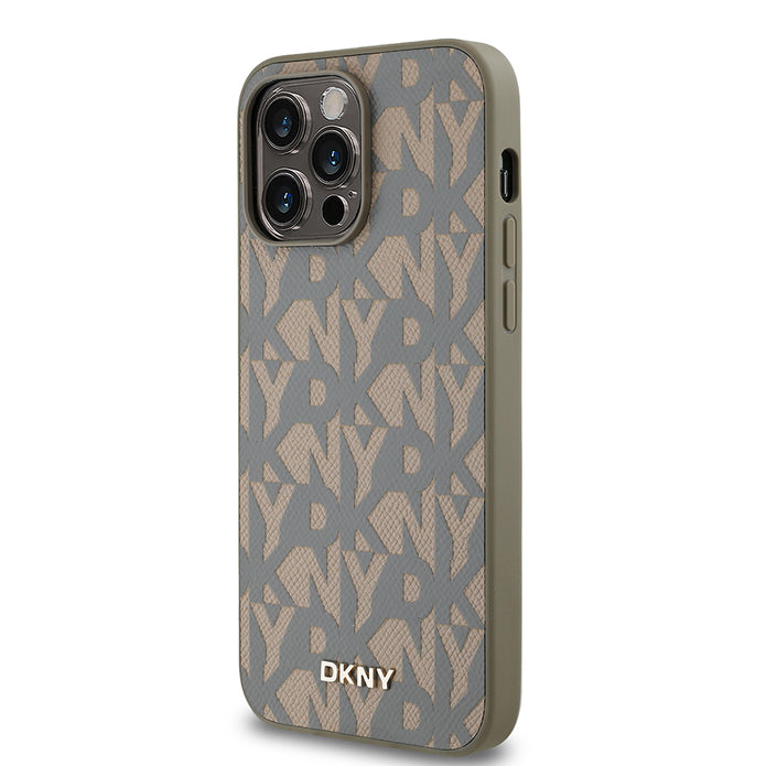 DKNY iPhone 14 Pro Max Grid Pattern MagSafe Uyumlu Kılıf – Fotoğraf 2