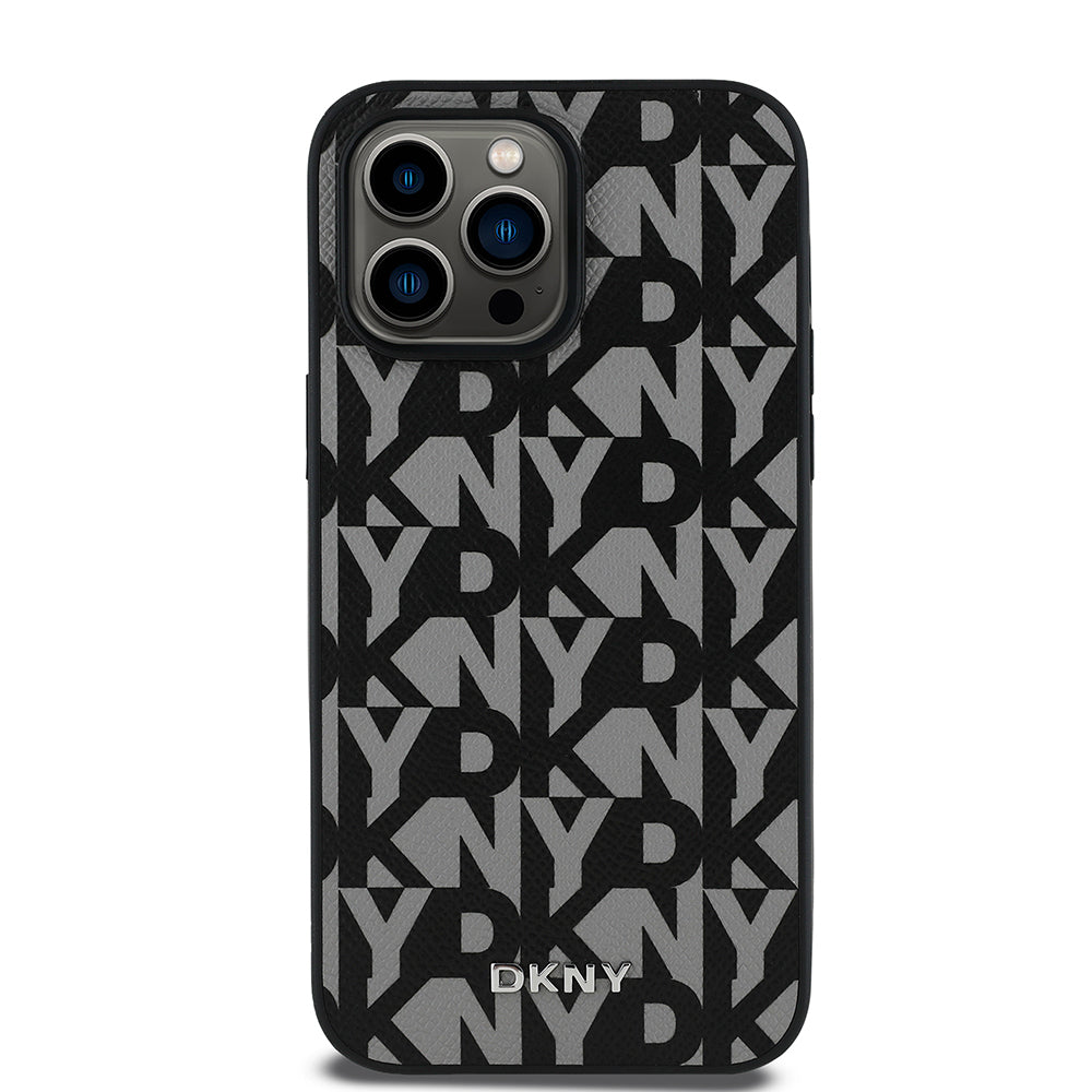 DKNY iPhone 14 Pro Max Grid Pattern MagSafe Uyumlu Kılıf – Fotoğraf 8