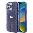 Lacoste iPhone 16 Pro Max IML Gümüş Timsah Monogram MagSafe Uyumlu Kılıf – Fotoğraf 1
