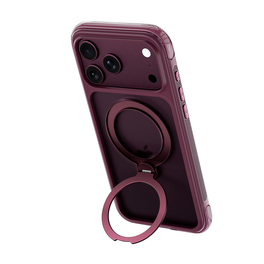 iPhone 17 Pro AG-203 AeroGuard Ultra Airbag 360° Standlı MagSafe Uyumlu Kılıf – Fotoğraf 3