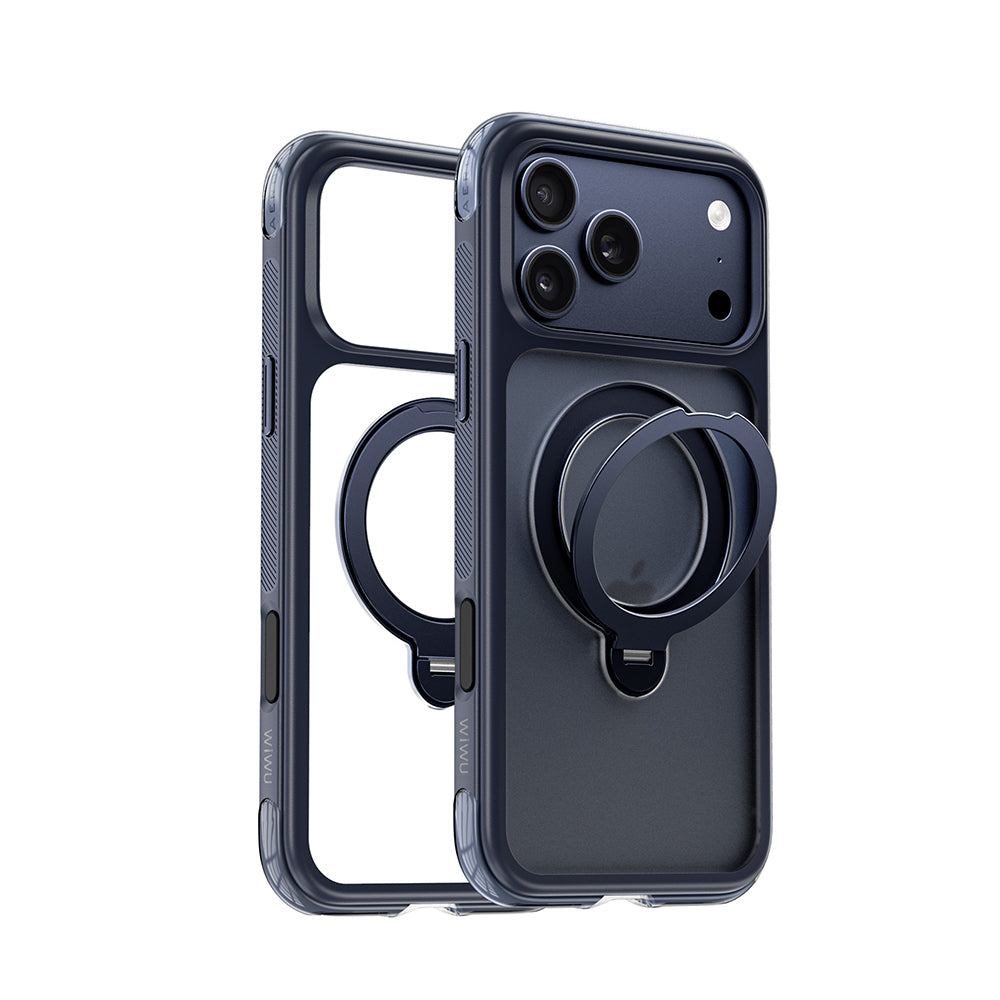 iPhone 17 Pro AG-203 AeroGuard Ultra Airbag 360° Standlı MagSafe Uyumlu Kılıf – Fotoğraf 7