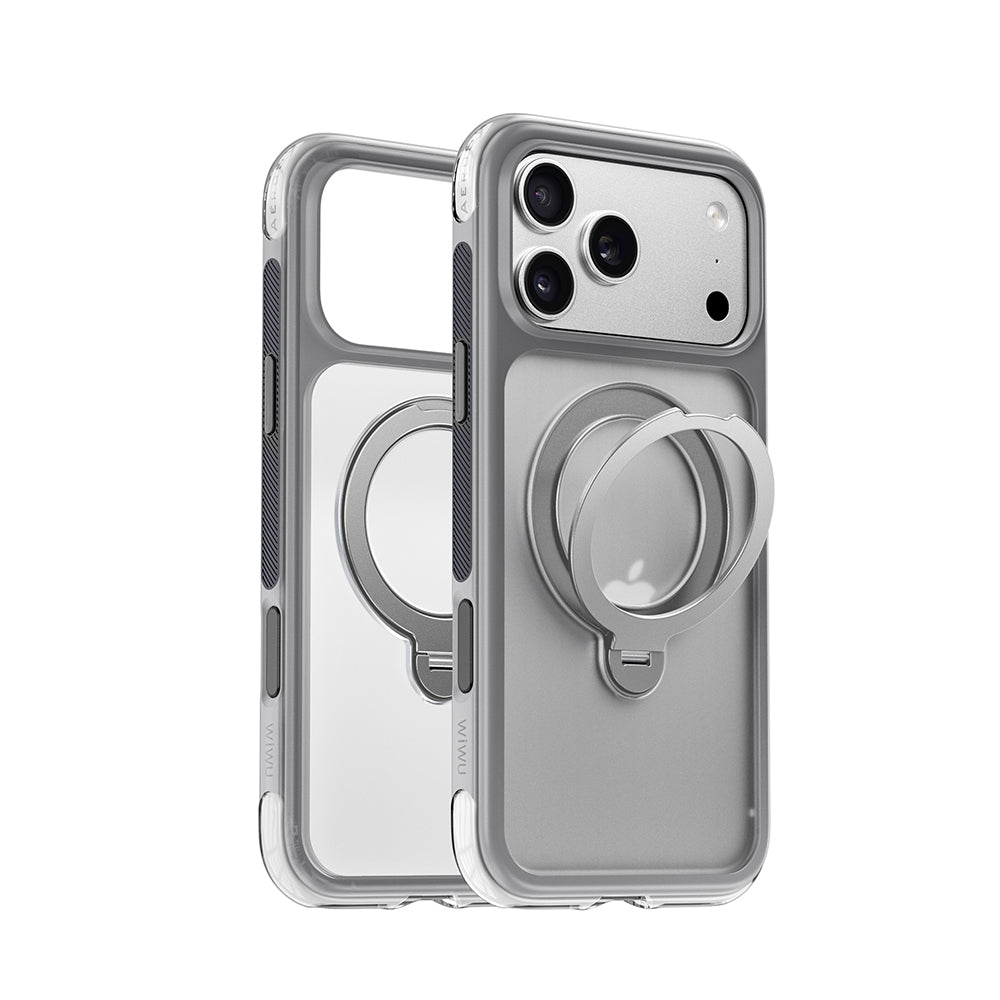 iPhone 17 Pro AG-203 AeroGuard Ultra Airbag 360° Standlı MagSafe Uyumlu Kılıf – Fotoğraf 18