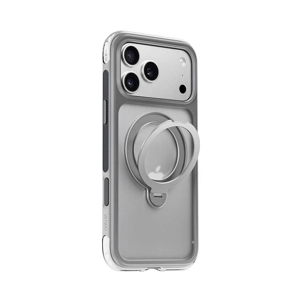 iPhone 17 Pro AG-203 AeroGuard Ultra Airbag 360° Standlı MagSafe Uyumlu Kılıf
