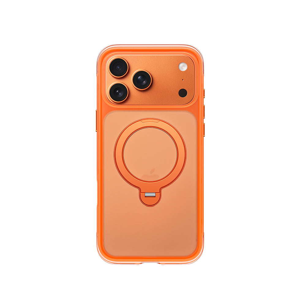 iPhone 17 Pro AG-203 AeroGuard Ultra Airbag 360° Standlı MagSafe Uyumlu Kılıf