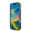 Karl Lagerfeld iPhone 16 Pro Simli KL Yazılı Monogram Gradient Kılıf