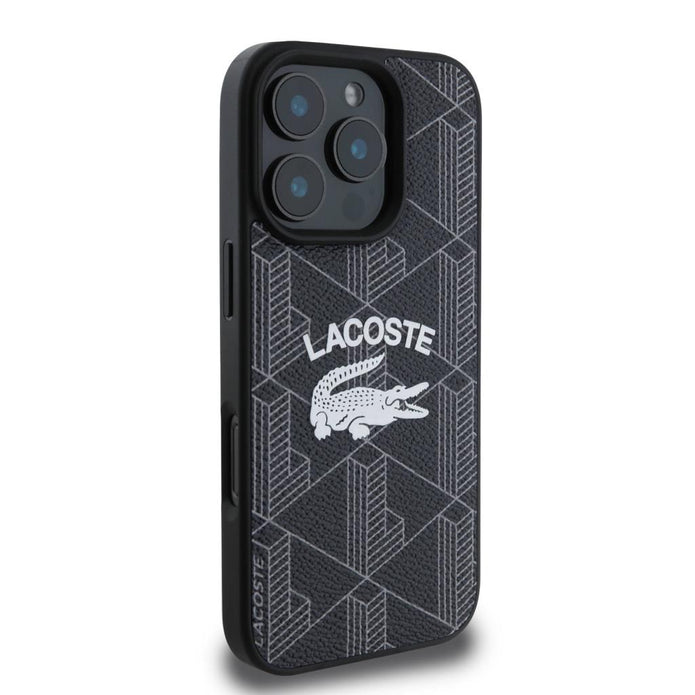 Lacoste iPhone 15 Pro Max Mono Vintage Logolulu MagSafe Uyumlu Kılıf – Fotoğraf 4
