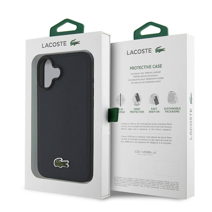 Lacoste iPhone 16 PU Pike Timsah Logolu MagSafe Uyumlu Kılıf – Fotoğraf 11