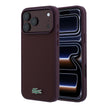 Lacoste iPhone 18 Pro Max PU Pike Metal Logolu MagSafe Uyumlu Kılıf