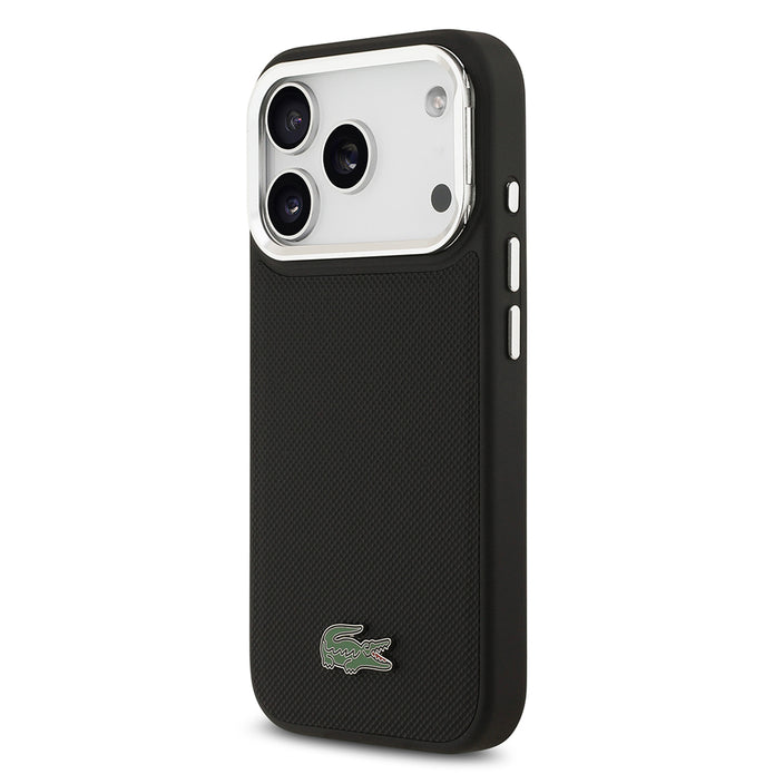 Lacoste iPhone 17 Pro PU Pike Standlı MagSafe Uyumlu Kılıf – Fotoğraf 2