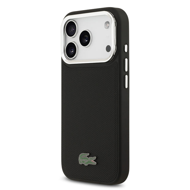 Lacoste iPhone 17 Pro PU Pike Standlı MagSafe Uyumlu Kılıf – Fotoğraf 2