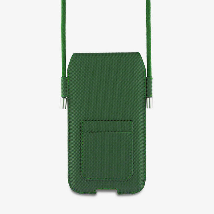 Lacoste Universal 6.7 İnç Pike Desenli Çapraz Askılı Telefon Çantası – Fotoğraf 3